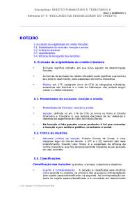 Exclusão da Exigibilidade do Crédito Tributário: Isenção, Anistia e Classificações