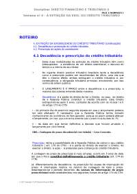 Semana 4 - Roteiro