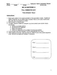 Midterm Exam 2 with Solutions | Mechanics of Materials | ME 32300 - Docsity