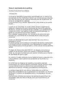 La formación de la teoría política