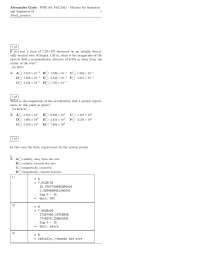 Final Exam - Physics Scientists and Engineers II | PHY 184