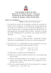 Ppgf ufpa - prova 2011 - II