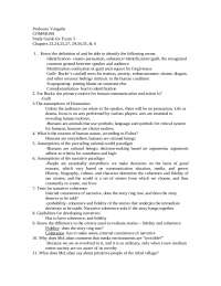 Study Guide for Exam - Introduction to Communications | COMM 1001 - Docsity