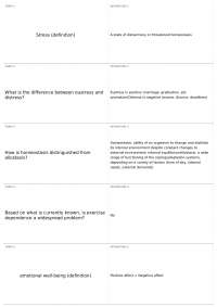 Final Exam | KIN 240 - Soc & Psych of Phys Activity
