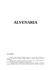 Alvenaria