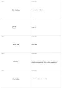 Criminal Justice Final | CRJU  - Criminal Justice