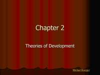 Developmental Psychology Theories of Development-Lecture Notes 2-Psychology