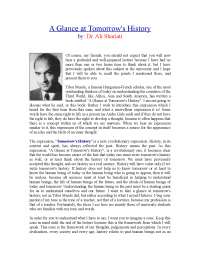 A Glance at Tomorrow's History - Dr. Ali Shariati