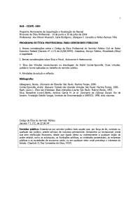 Apostila curso etica