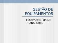 GESTÃO DE EQUIPAMENTOS - Final