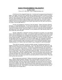Radio Programming Philosophy - Book Summary - United Kingdom Philosophy - Mike Holder