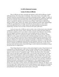 Rites of Affliction: Healing and Purification Ceremonies