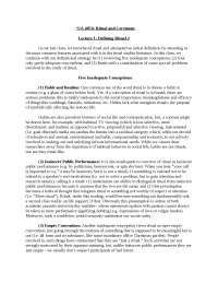 Ritual and Ceremony-LectureNotes 2-Sociology