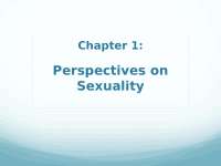 Perspectives on Sexuality - Lecture Slides | HDFS 445