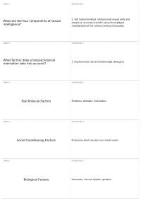 HDFS 445 Midterm Flashcards | HDFS 445 - Human Sexuality