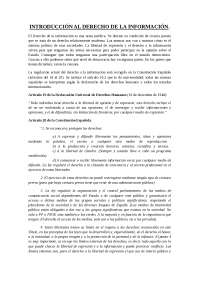 Derecho de la Información 2011-12