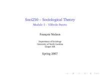 Sociological Theory-Lecture soci250m5-Sociology