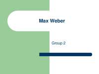 Max Weber-Sociological Theory-Lecture soci250m7s07-Sociology