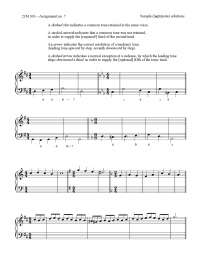 Music Assignment Solutions with Symbolic Notations