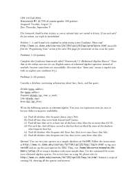 Introduction to Database Systems-Home Work 01-Computer Science
