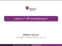 NP-Completeness of Hamiltonian Circuit and Traveling Salesman Problem