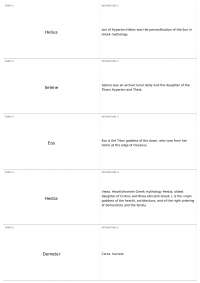 test 1 | CLA 2444 - Greek and Roman Myth