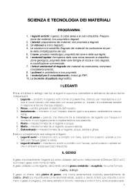 Appunti Materiali (Tulliani) 1