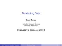 Distributed Databases: Management and Challenges