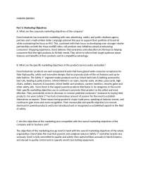 Lecture Notes on Marketing Objectives | EMK 3601