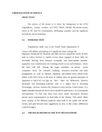 "Understanding WTO Agreements on Services & Investment"