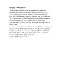 Strategic Financial Management - Decision-Tree Approach - Notes -  Finance