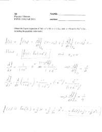 Honors Physics I - Assignment 6 Questions with Solutions | PHYS 1150 ...