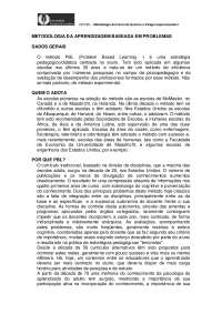 Aprendizagem baseada em problemas
