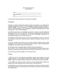 Economía Internacional 03 2012