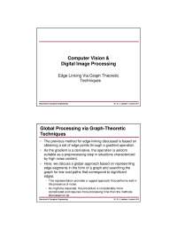 Edge Linking-Digital Image Processing-Lecture 19 Slides Slides-Electrical and Computer Engineering