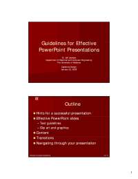 Guidelines-Capstone Design-Lecture 05 Slides-Electrical and Computer Engineering