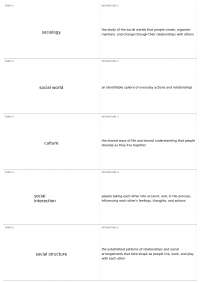 midterm terms | KIN 142 - Contemporary Issues in Sport
