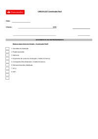 Check-List Constru º úo F ícil