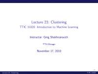 Spectral Clustering: A Machine Learning Approach