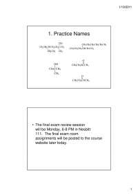 Exam 1 Review Notes on General Chemistry II | CHEM 102 - Docsity