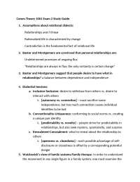 Exam 2 Study Guide - Introduction to Communications | COMM 1001