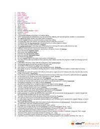 Learning Exercise 2 - Medical Terminology | HRP 2303