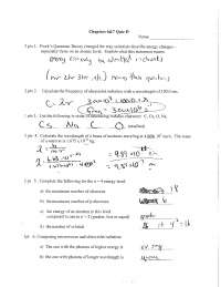 6 Solved Questions on General Chemistry - Quiz 6 | CHEM 151