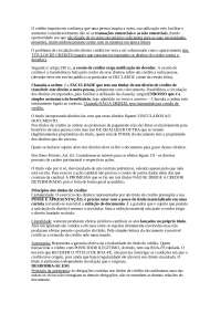 Direito empresarial Titulo de Credito