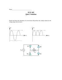 Question on Electronic Circuits with Solution - Quiz 2 | ECE 342