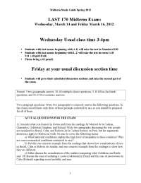 Midterm study Guide - Introduction to Latin America | LAST 170