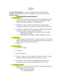 Factors Influencing Consumer Behavior in Marketing - Study Guide | MK ...
