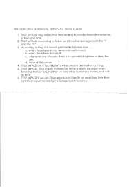 6 Questions In Quiz 8 On Ethics And Society Phil 1320 Docsity