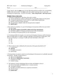 Introductory Biology II - Solved Exam 1 | BIO 311D