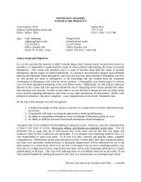 Course Materials on Juvenile delinquency | SOC 318